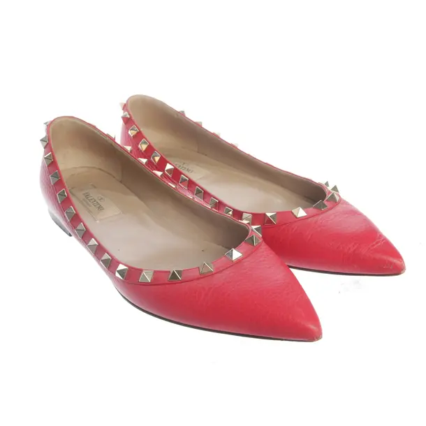 Ballerine, in Rosso, Valentino