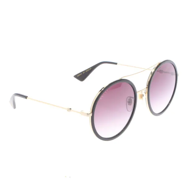 Sonnenbrille, in Gold, Kunststoff / Metall, Gucci