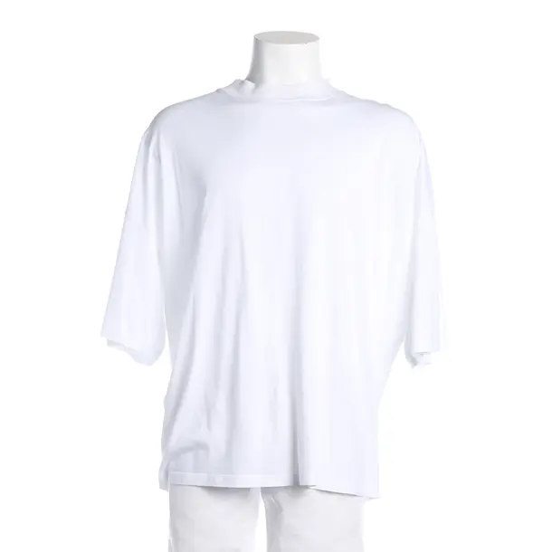 T-Shirt, in Weiß, Baumwolle, Jil Sander