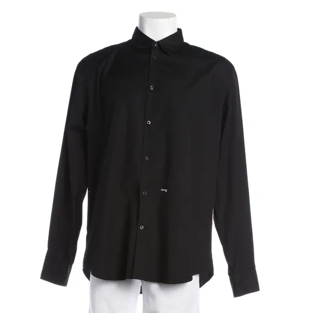 Camicia, in Nero, Cotone, Dsquared