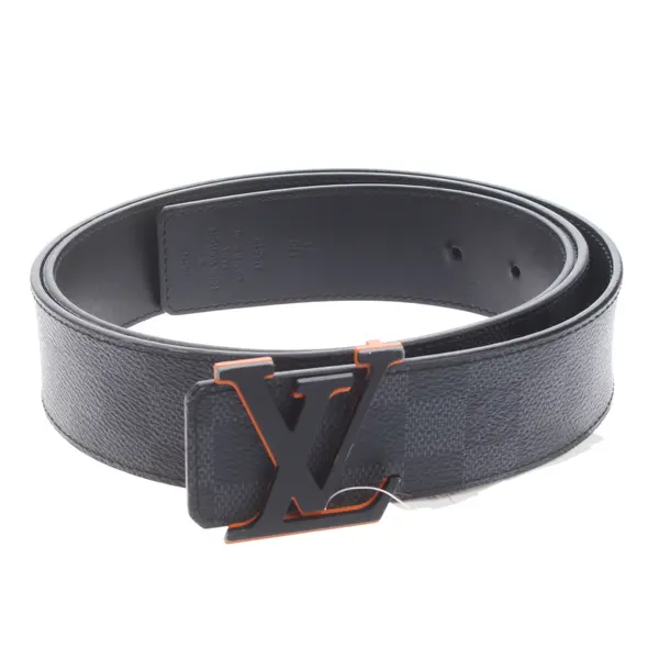 Gürtel, in Schwarz, Leder, Louis Vuitton