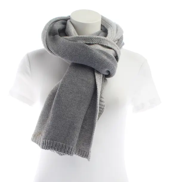 Scarf, in Gray, Wool, Stone Island
