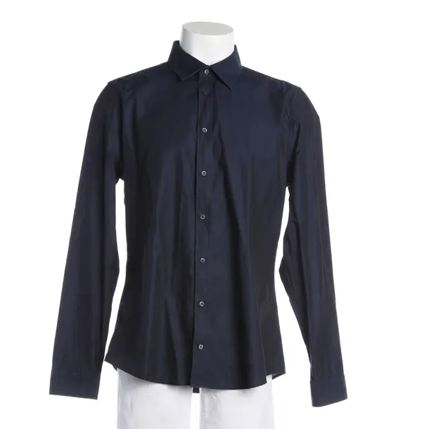 Shirt, in Navy, Cotton, Gucci