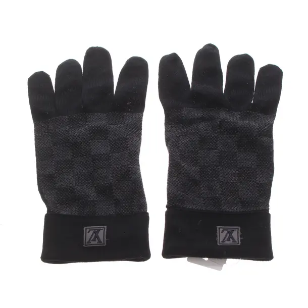 Gloves, in Black, Wool, Louis Vuitton