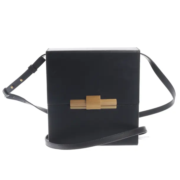 Shoulder Bag, in Black, Leather, Bottega Veneta