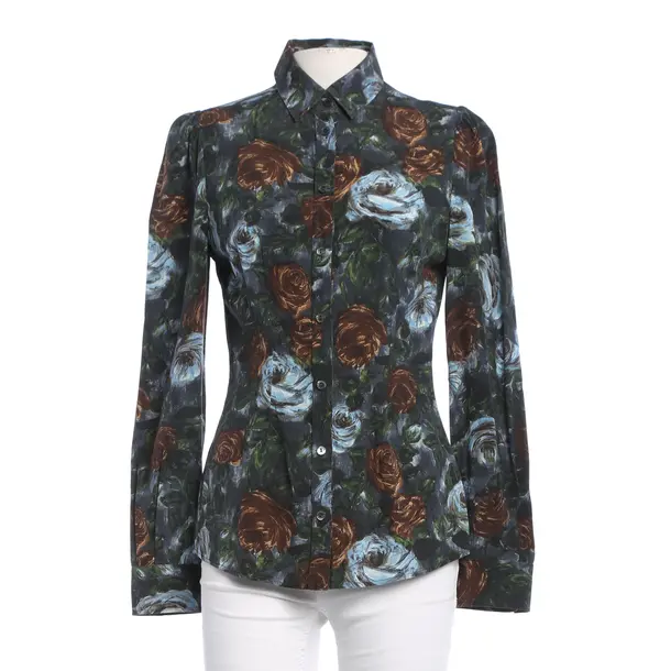 Bluse, in Mehrfarbig, Seide, Dolce & Gabbana