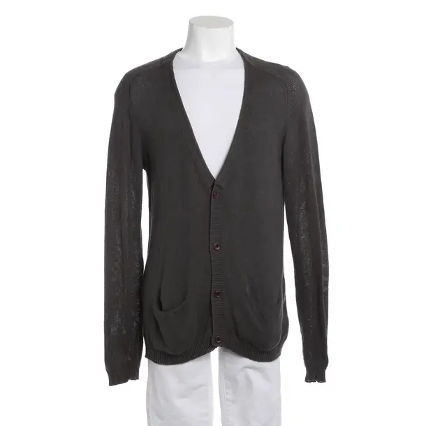 Cardigan, in Gray, Cotton, American Vintage