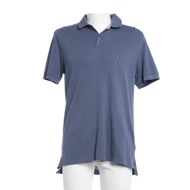 Poloshirt, in Blau, Baumwolle, Tommy Hilfiger