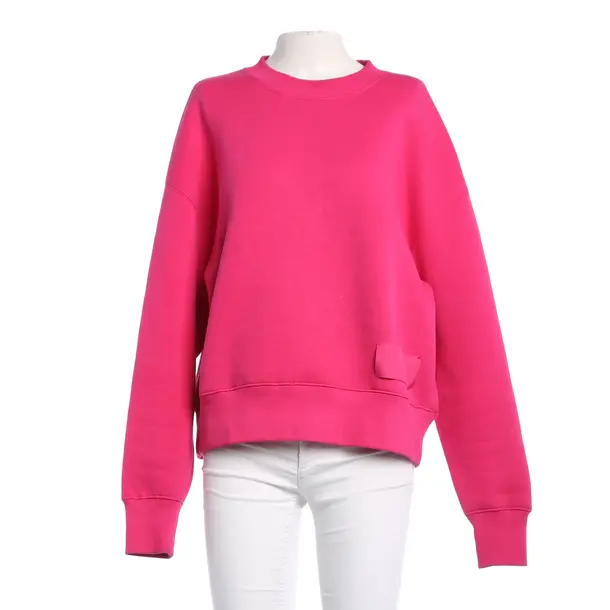 Sweatshirt, in Himbeere, Baumwolle, Ami Paris