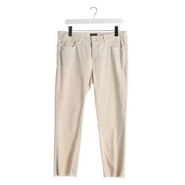 Slim Fit Jeans, in Nude, Cotton, Raffaello Rossi