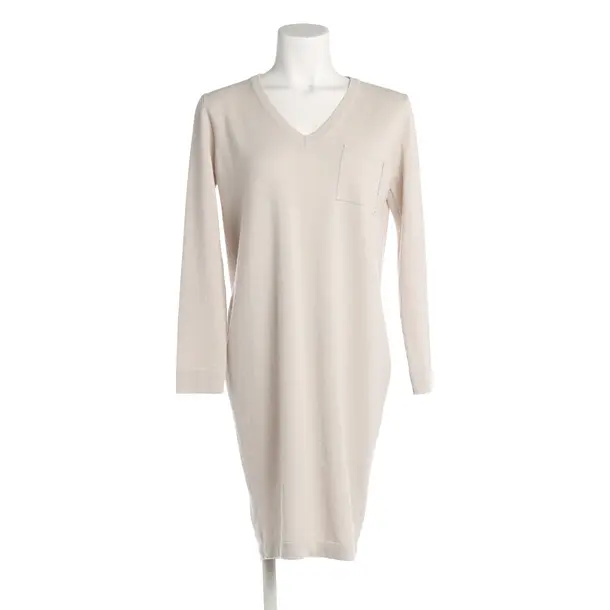 Dress, in Beige, Wool, Fabiana Filippi