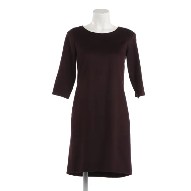 Dress, in Dark Purple, Wool, Van Laack