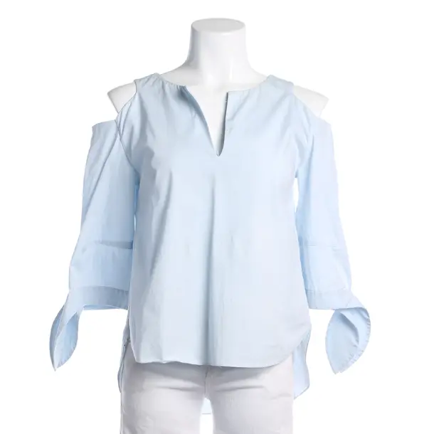 Bluse, in Hellblau, Baumwolle, Dorothee Schumacher