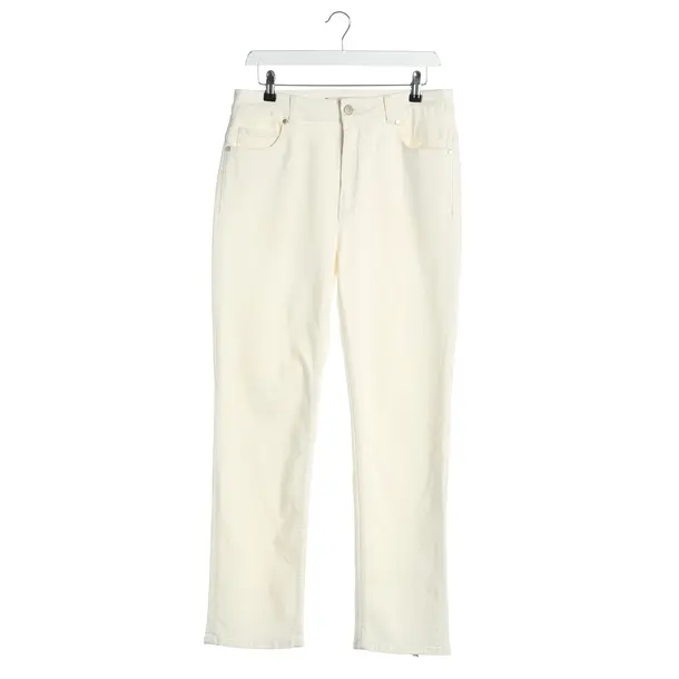 Skinny Jeans, in Cream, Cotton, Dorothee Schumacher
