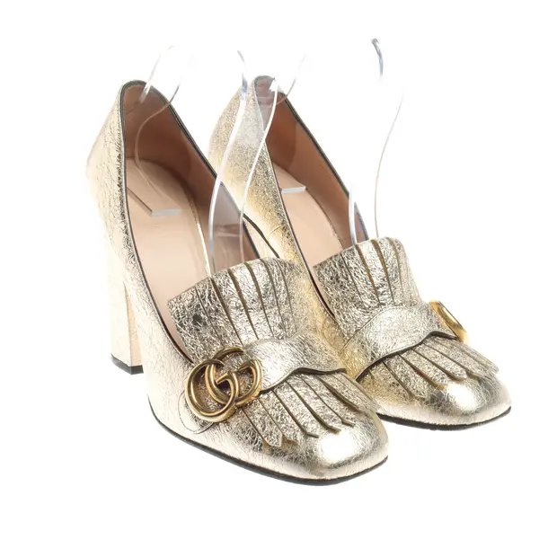 Pumps, in Gold, Gucci