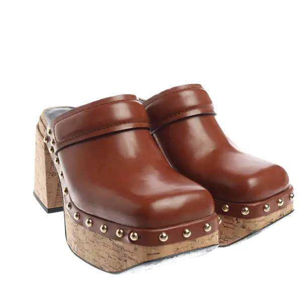 Dorothee Schumacher Hohe Pantoletten EUR 40 Braun - Braun - - Pre-Loved Designer Fashion - Dorothee Schumacher Second Hand Designer Shop