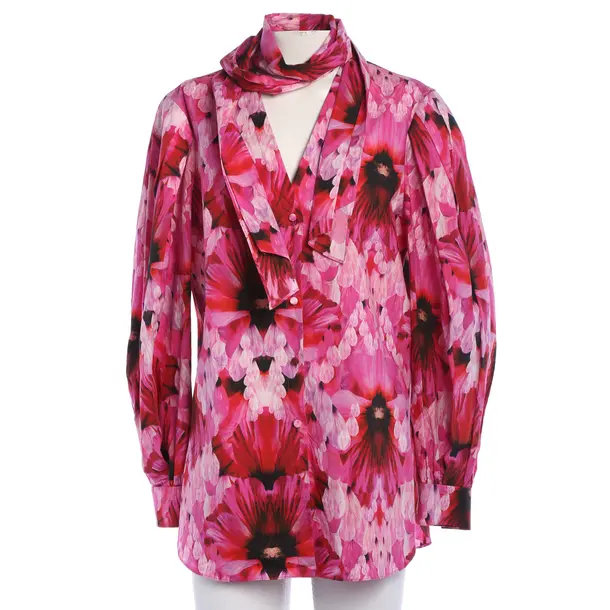 Bluse, in Mehrfarbig, Baumwolle, Alexander McQueen