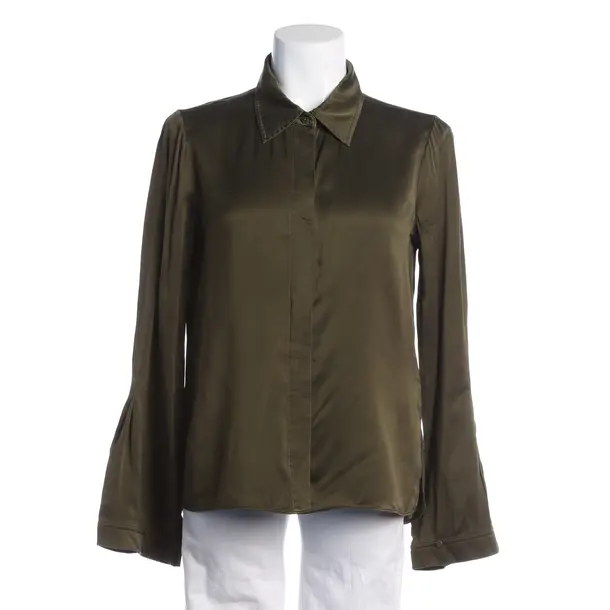 Bluse, in Grün, Seide, Dorothee Schumacher