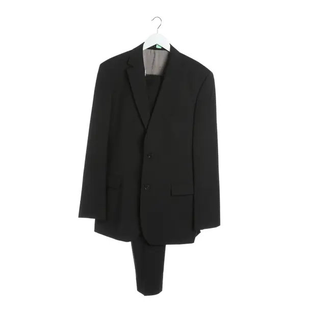 Suit, in Black, Wool, Hugo Boss Black Label