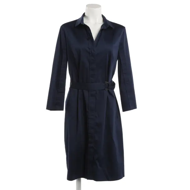 Dress, in Navy, Cotton, Akris