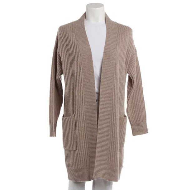 Strickjacke, in Braun, Kaschmir, 0039 Italy