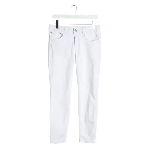 Skinny Jeans, in White, Cotton, Closed