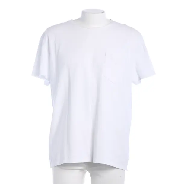 T-Shirt, in White, Cotton, Gant