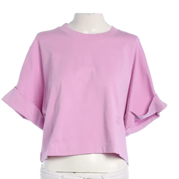 Shirt, in Lila, Baumwolle, Closed