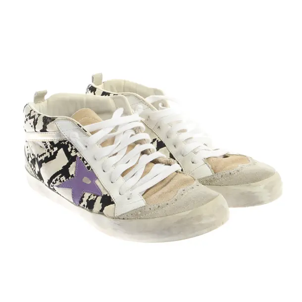 High-Top Sneaker, in Beige, Golden Goose