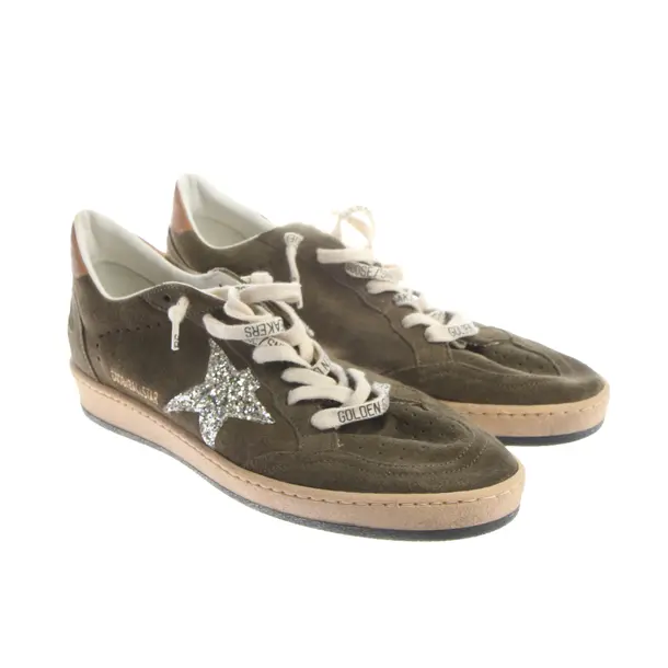 Sneaker alta, in Verde, Golden Goose