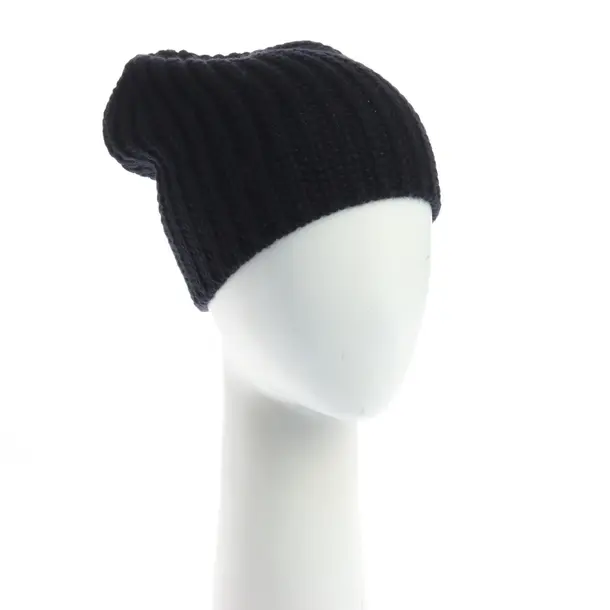 Mütze, in Schwarz, Kaschmir, Iris von Arnim