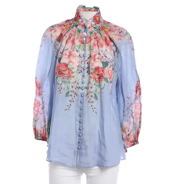 Blouse, in Multicolored, Cotton, Zimmermann