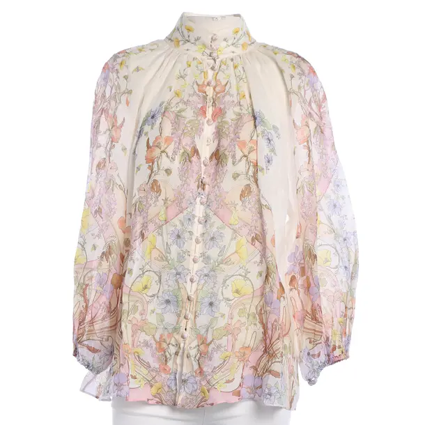Blouse, in Multicolored, Cotton, Zimmermann