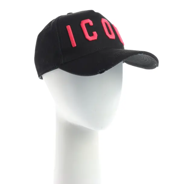Cap, in Black, Cotton, Dsquared