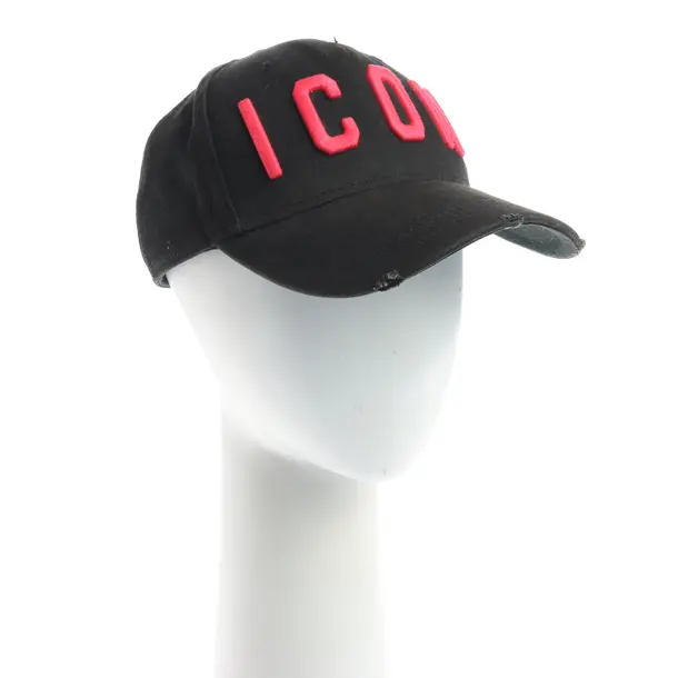 Cap, in Black, Cotton, Dsquared