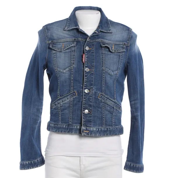 Denim Jacket, in Blue, Cotton, Dsquared