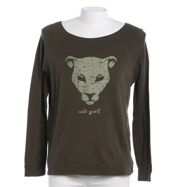 Long Sleeve Shirt, in Green, Cotton, Juvia