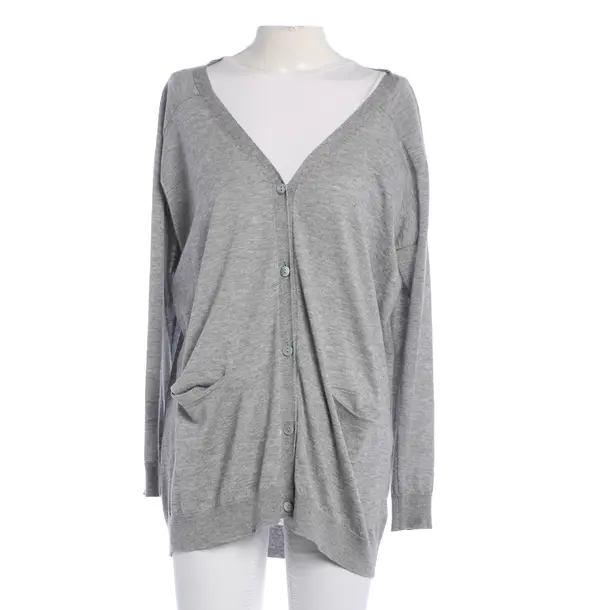 Cardigan, in Gray, Cashmere, FTC Cashmere