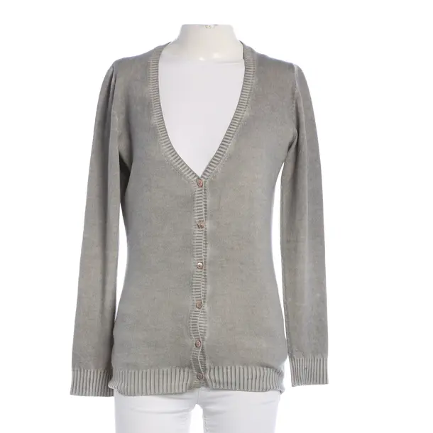 Cardigan, in Gray, Cashmere, Avant Toi