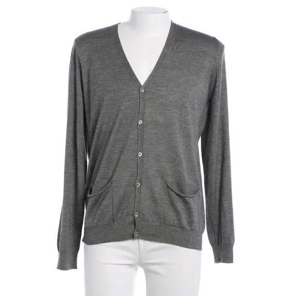 Strickjacke, in Grau, Kaschmir, Avant Toi