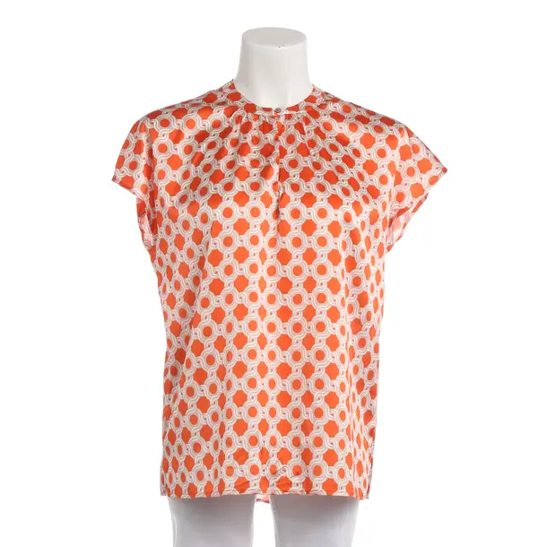 Bluse, in Dunkelorange, Seide, Dea Kudibal