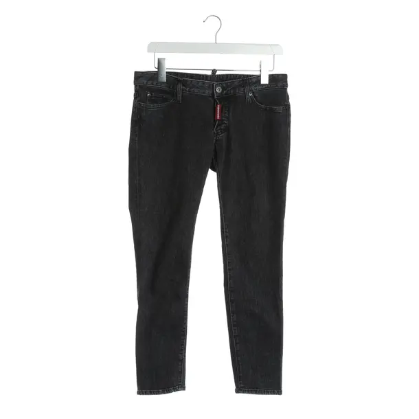 Jeans straight fit, in Grigio scuro, Cotone, Dsquared