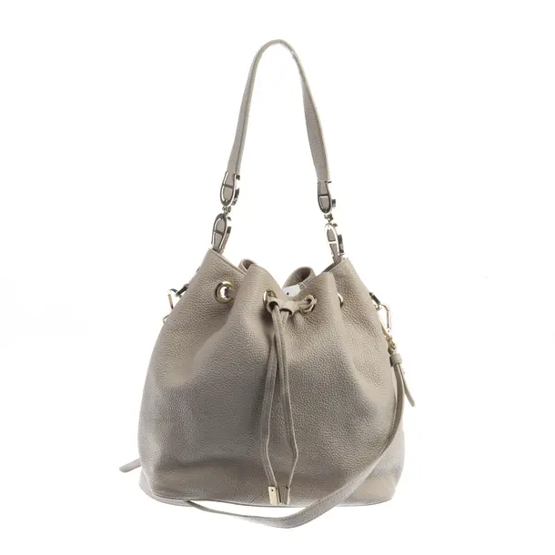 Cross Body Bag, in Beige, Leather, Aigner