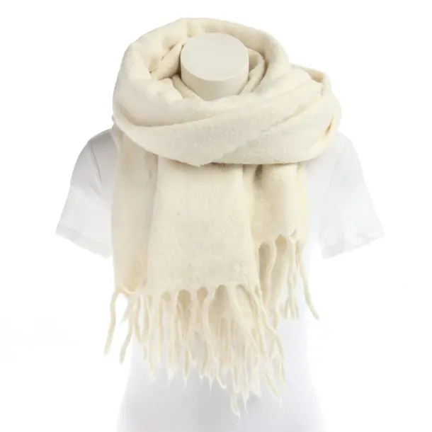 Schal, in Weiß, Polyacryl, Brunello Cucinelli