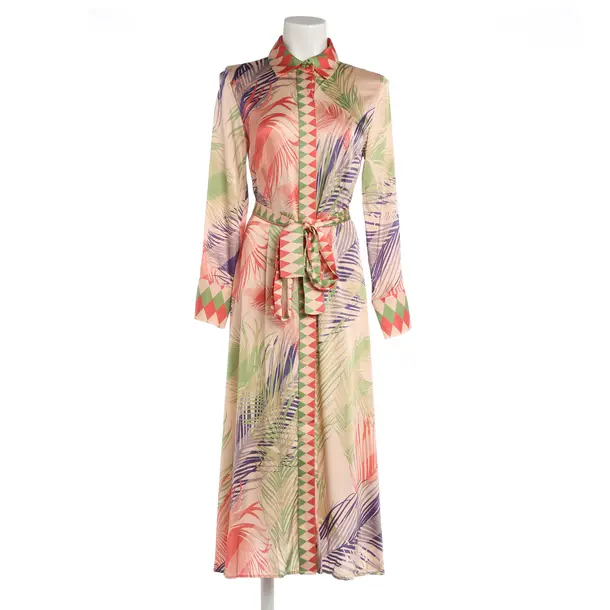 Dress, in Multicolored, Viscose, Delicatelove