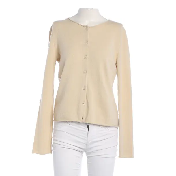 Cardigan, in Cream, Cashmere, Herzensangelegenheit