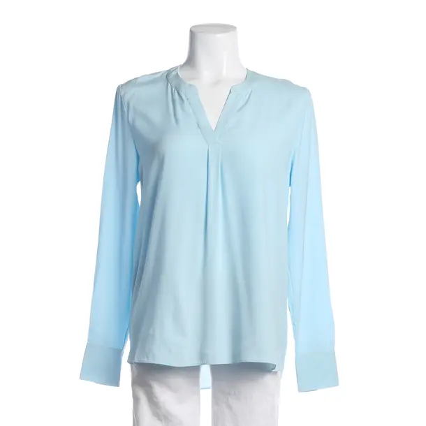 Blouse, in Light Blue, Silk, Herzensangelegenheit
