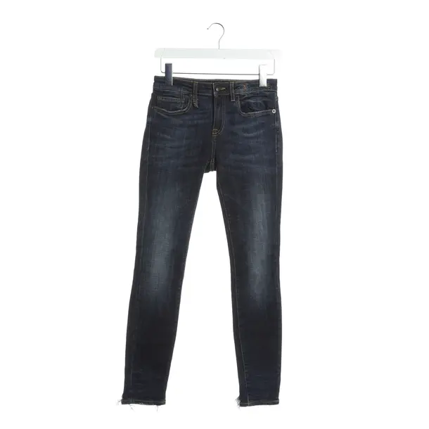Slim Fit Jeans, in Navy, Cotton, R13