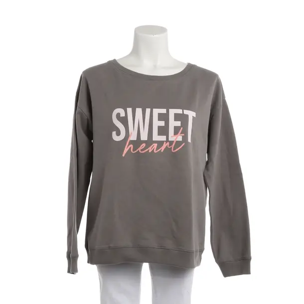 Sweatshirt, in Grau, Baumwolle, Juvia