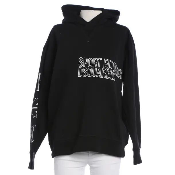 Hoodie, in Black, Cotton, Dsquared